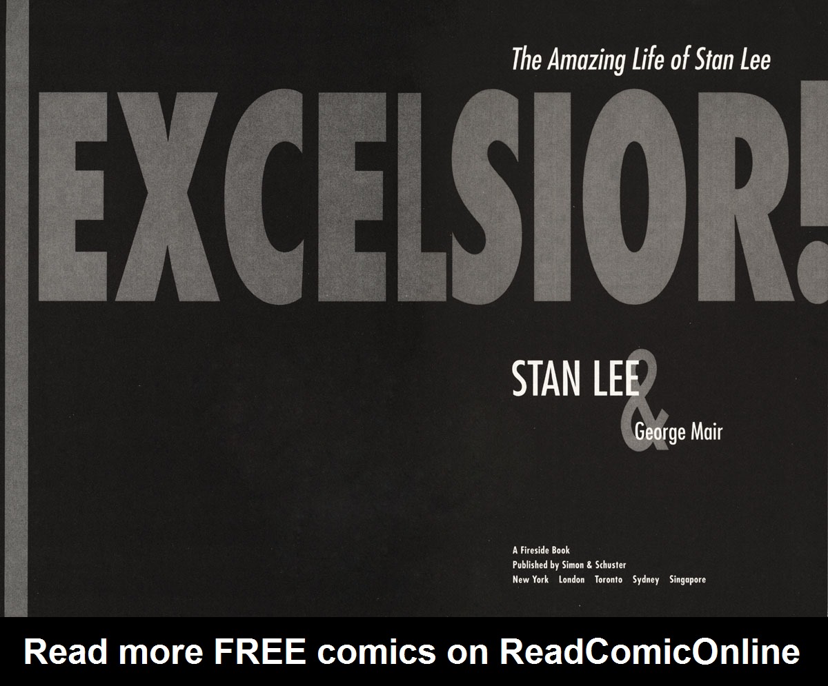 Read online Excelsior! The Amazing Life of Stan Lee comic -  Issue # TPB (Part 1) - 4