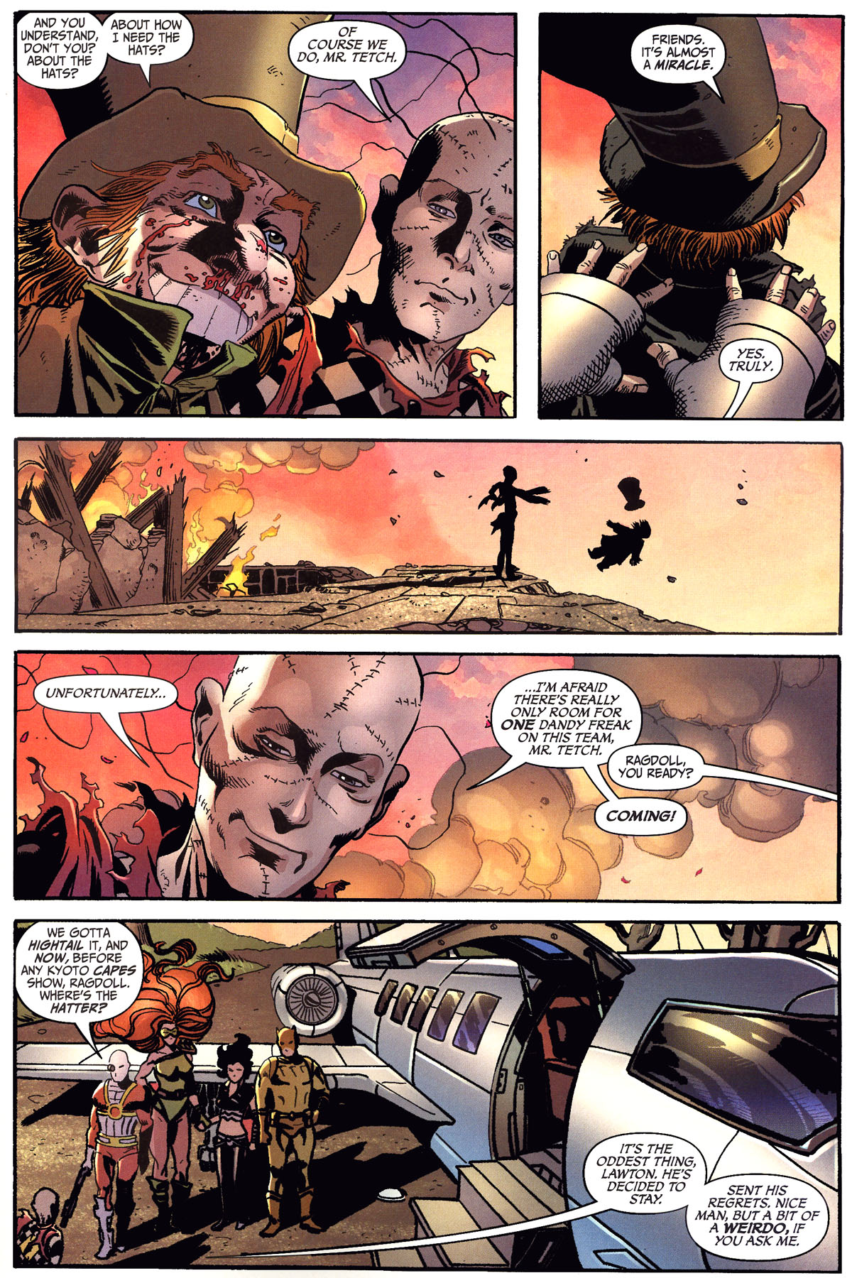 Read online Secret Six (2006) comic -  Issue #6 - 21