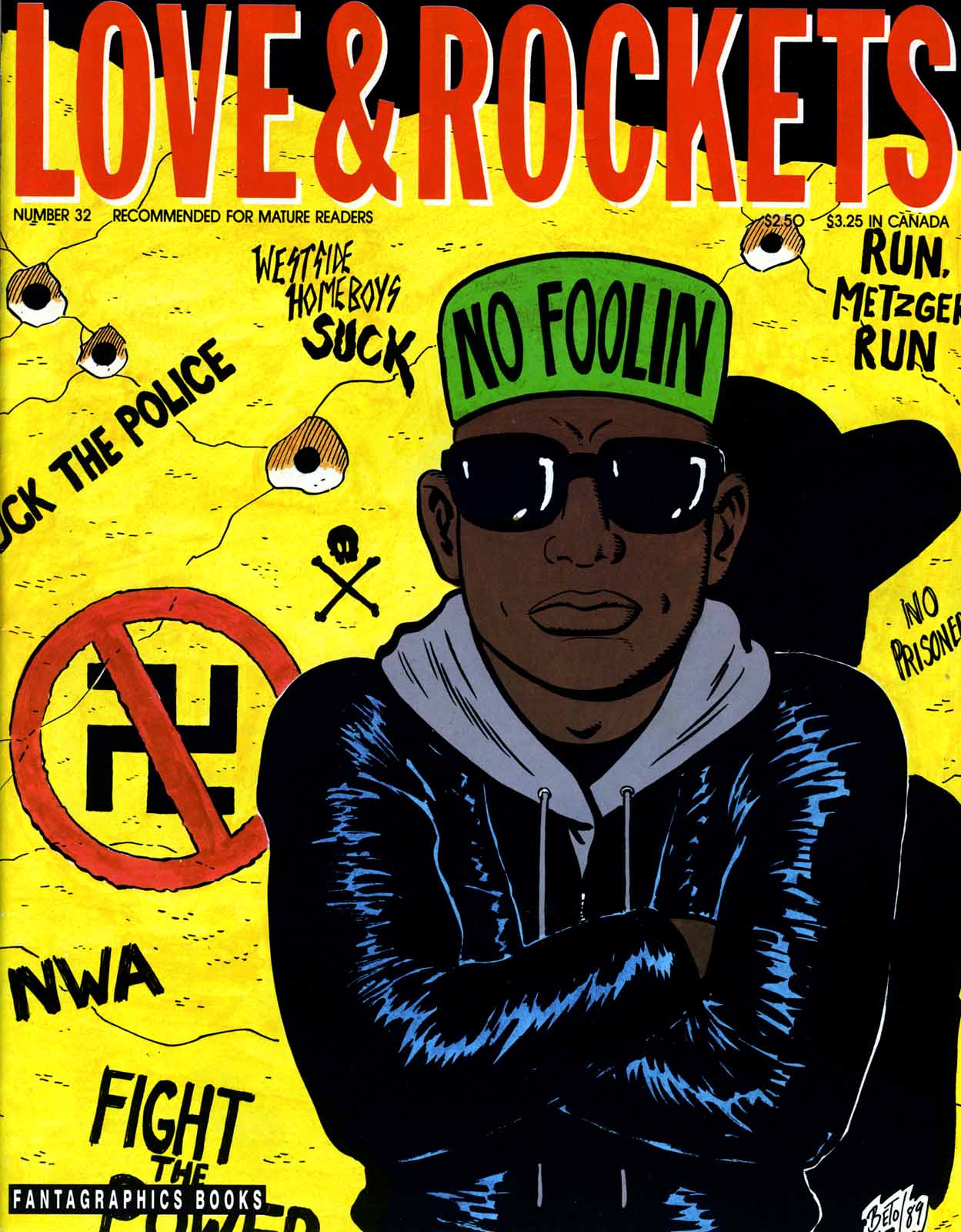 Read online Love and Rockets (1982) comic -  Issue #32 - 1
