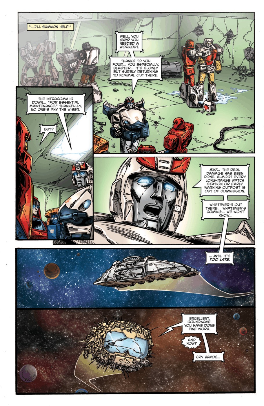 Read online The Transformers: Regeneration One comic -  Issue #92 - 24
