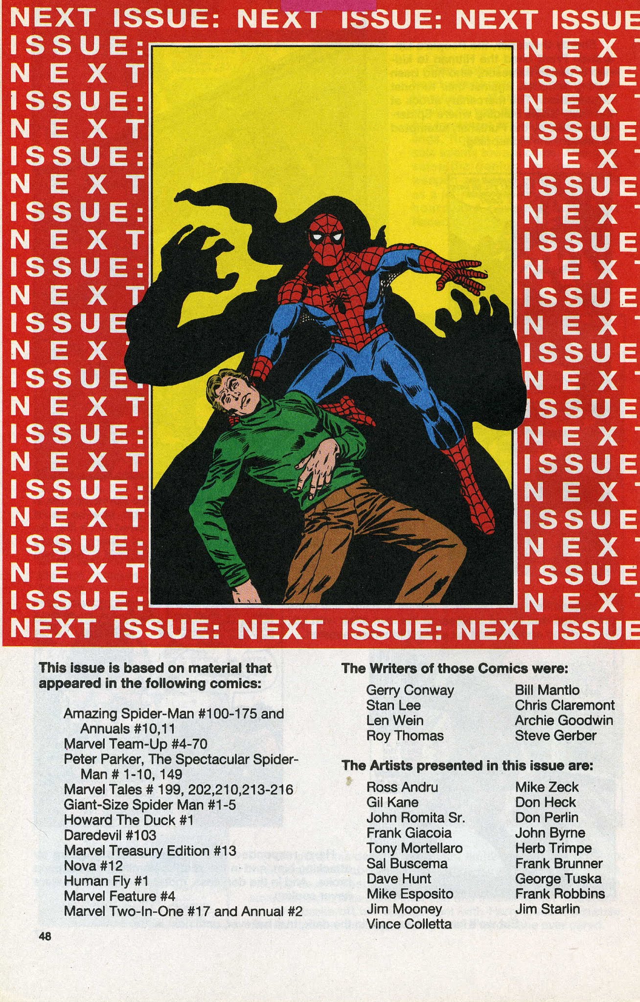 Read online Spider-Man Saga (1991) comic -  Issue #2 - 50