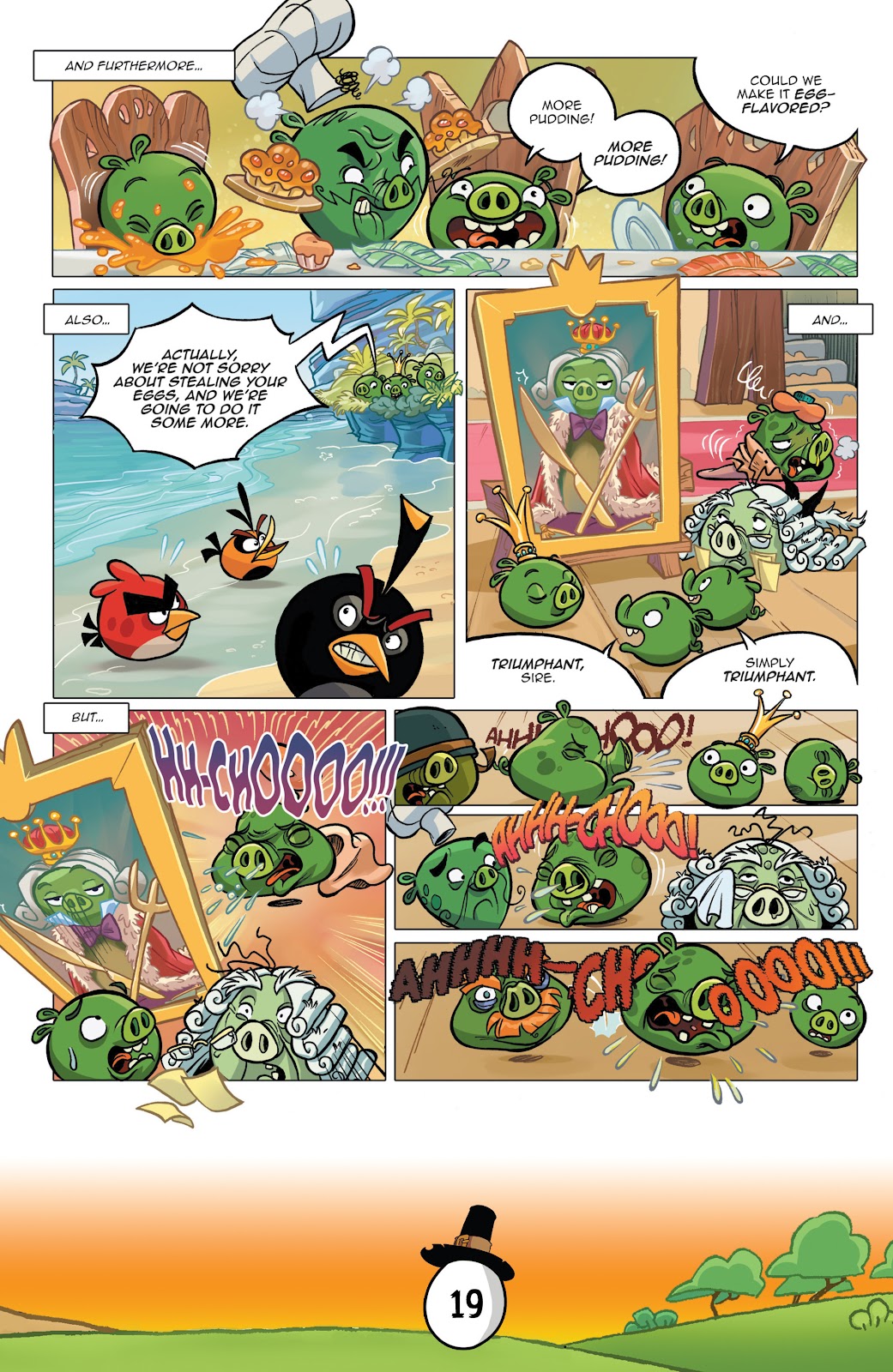 Angry Birds Comics (2016) issue 11 - Page 21