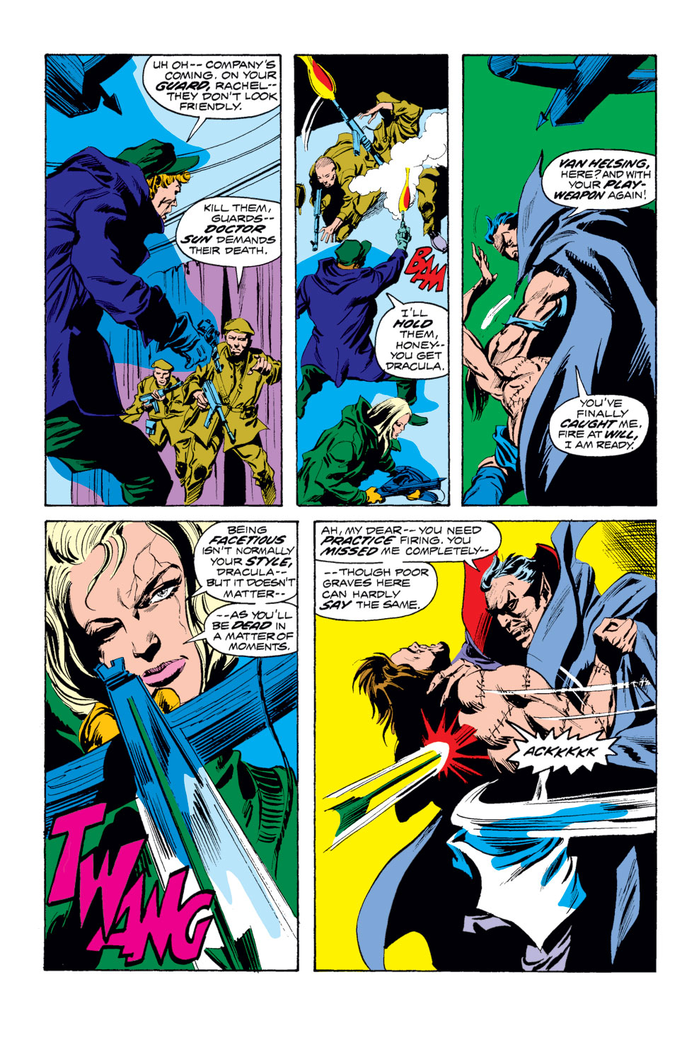 Read online Tomb of Dracula (1972) comic -  Issue #20 - 19