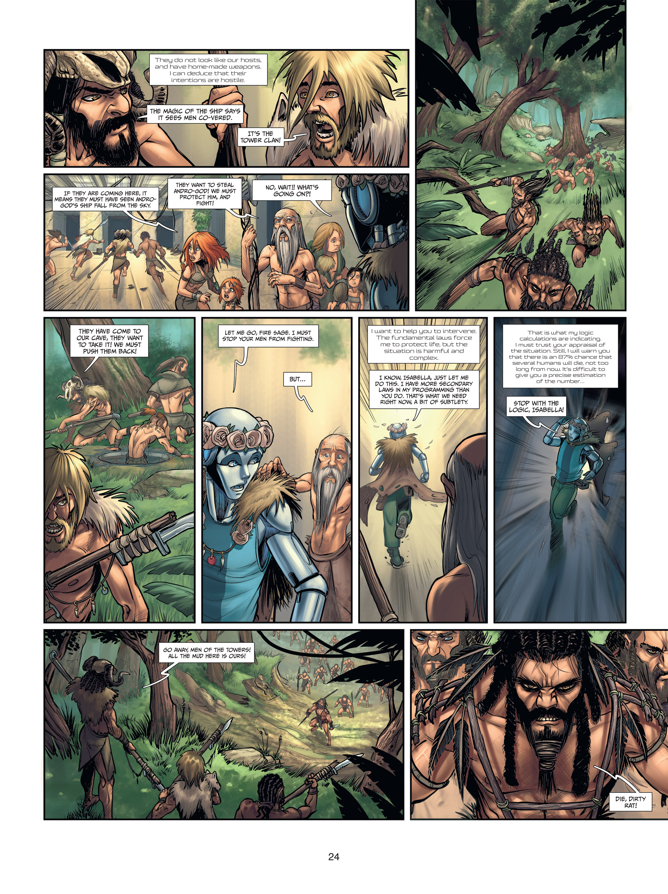 Read online Androïds comic -  Issue #2 - 24