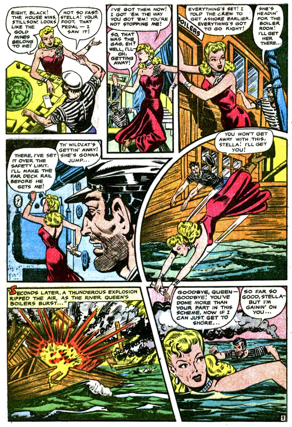 Read online Cowgirl Romances (1950) comic -  Issue #3 - 47