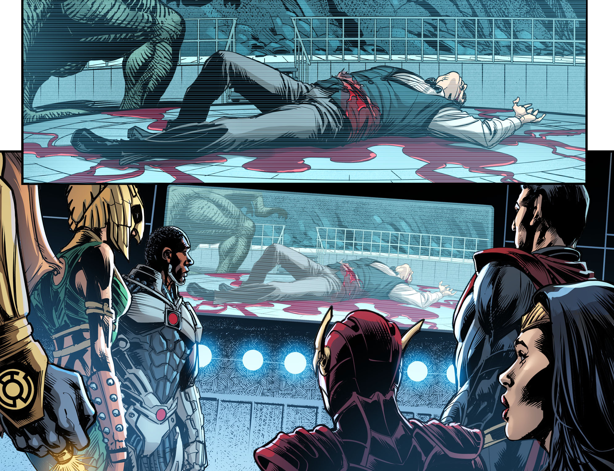 Read online Injustice: Gods Among Us: Year Five comic -  Issue #24 - 3