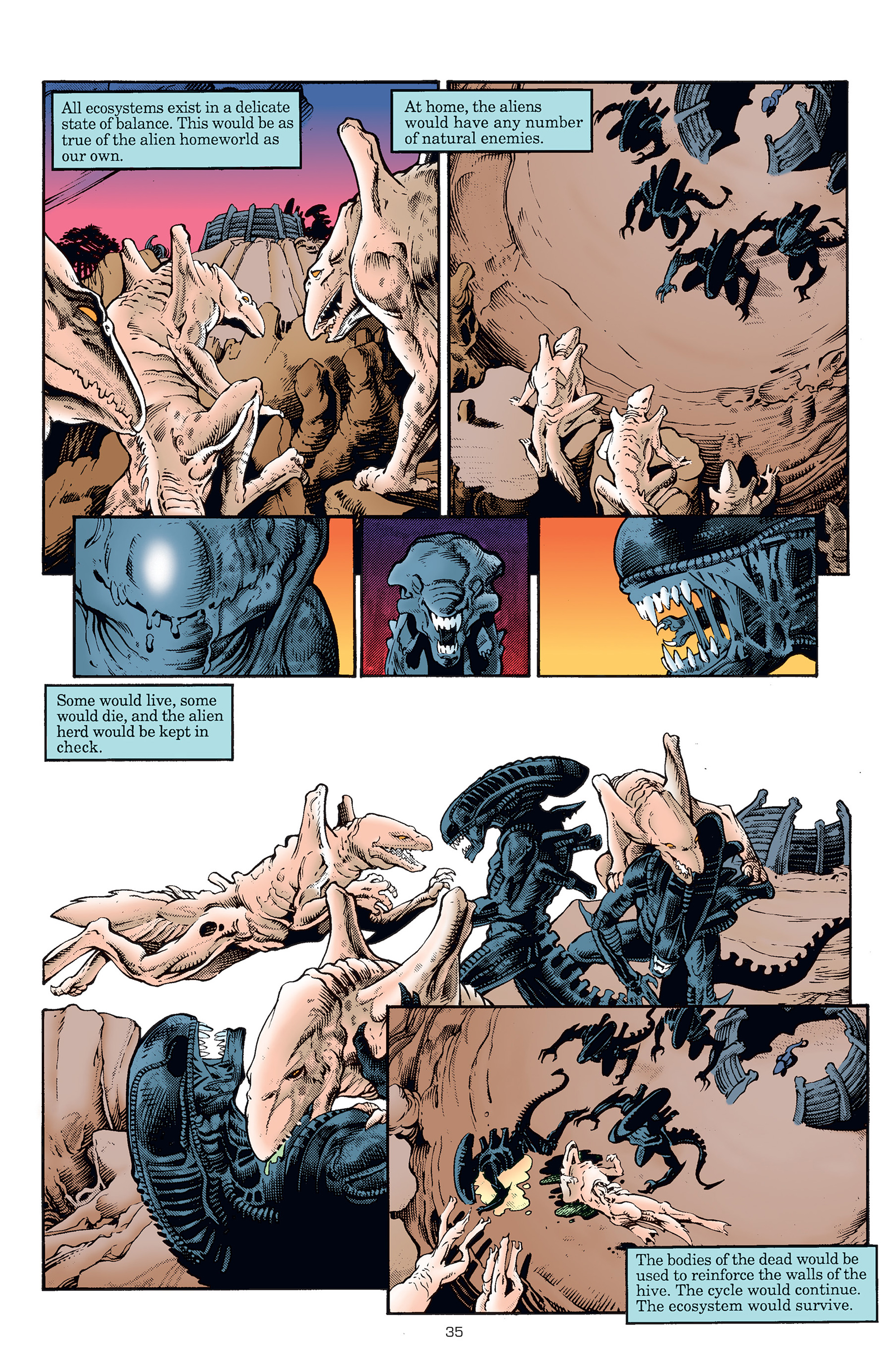 Read online Aliens: The Essential Comics comic -  Issue # TPB (Part 1) - 36