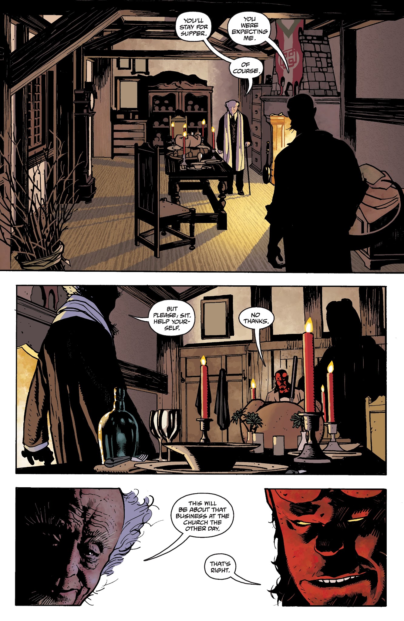 Read online Hellboy: Krampusnacht comic -  Issue # Full - 6