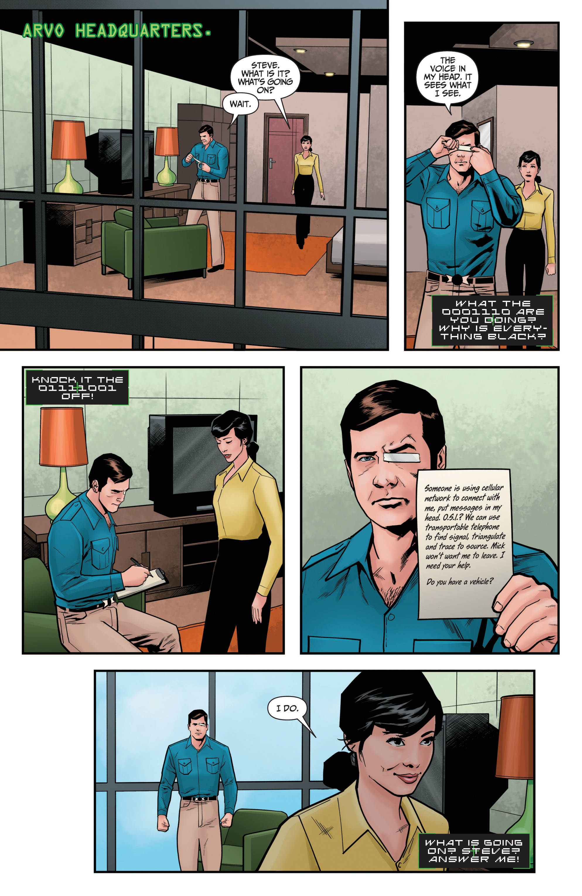 Read online The Six Million Dollar Man: Fall of Man comic -  Issue #4 - 10