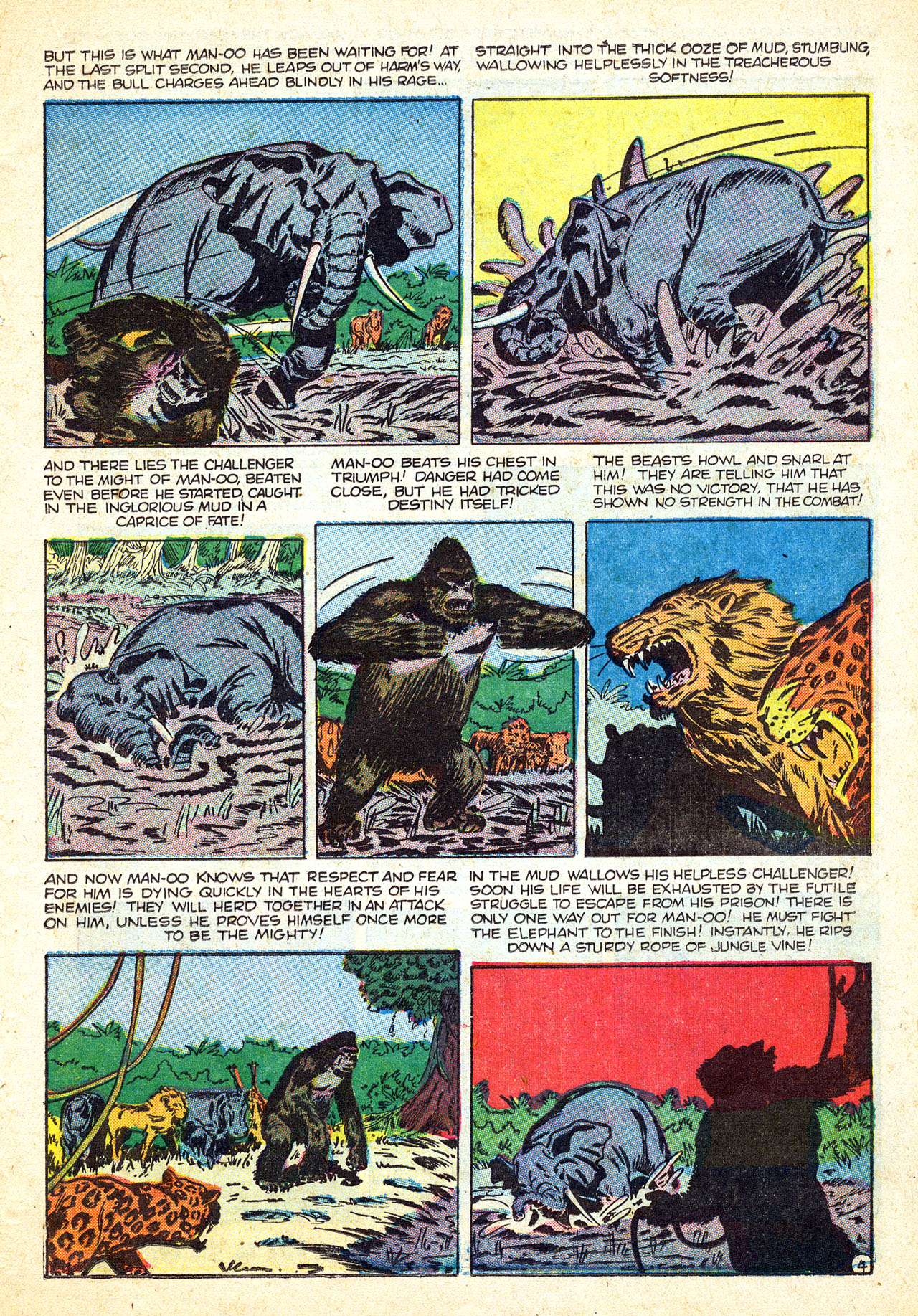 Read online Jungle Action (1954) comic -  Issue #6 - 23