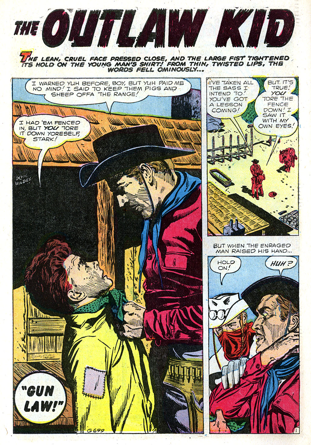 Read online The Outlaw Kid (1954) comic -  Issue #8 - 10