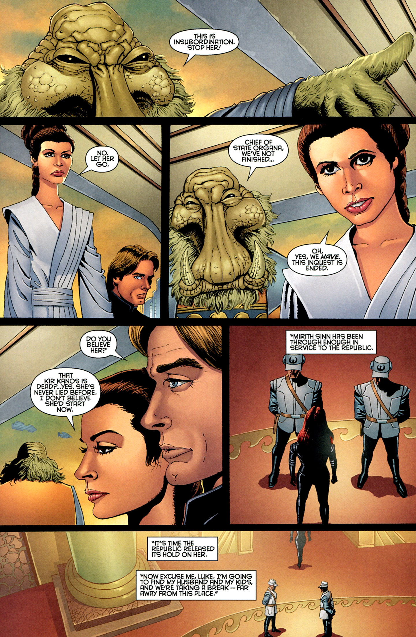 Read online Star Wars: Crimson Empire III - Empire Lost comic -  Issue #6 - 22