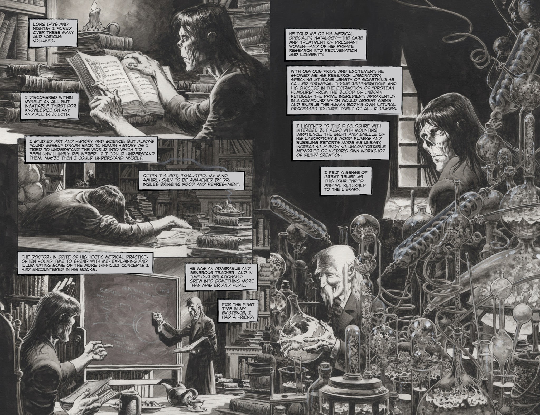 Read online Frankenstein Alive, Alive! comic -  Issue #2 - 9