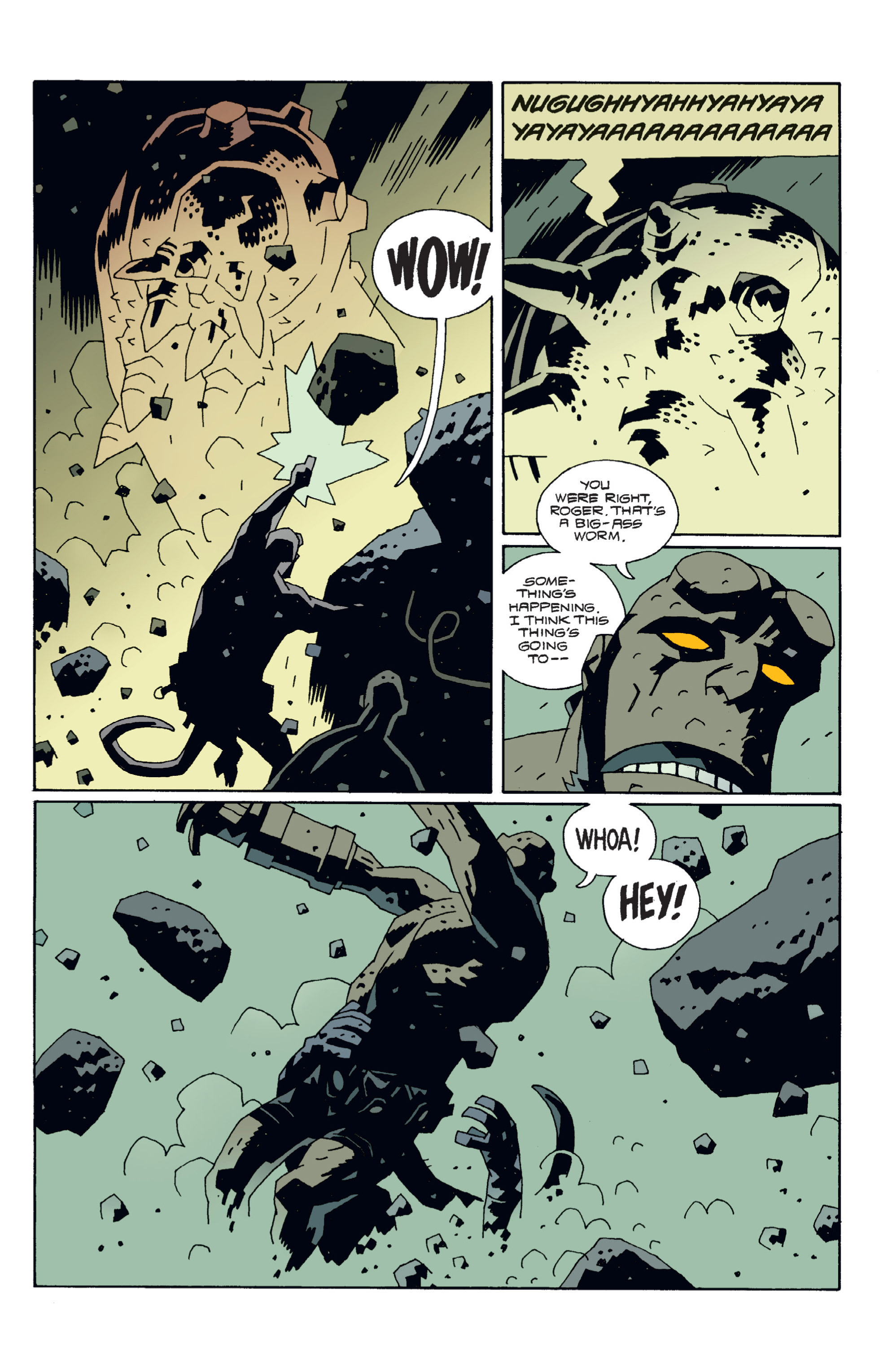 Read online Hellboy comic -  Issue #5 - 106