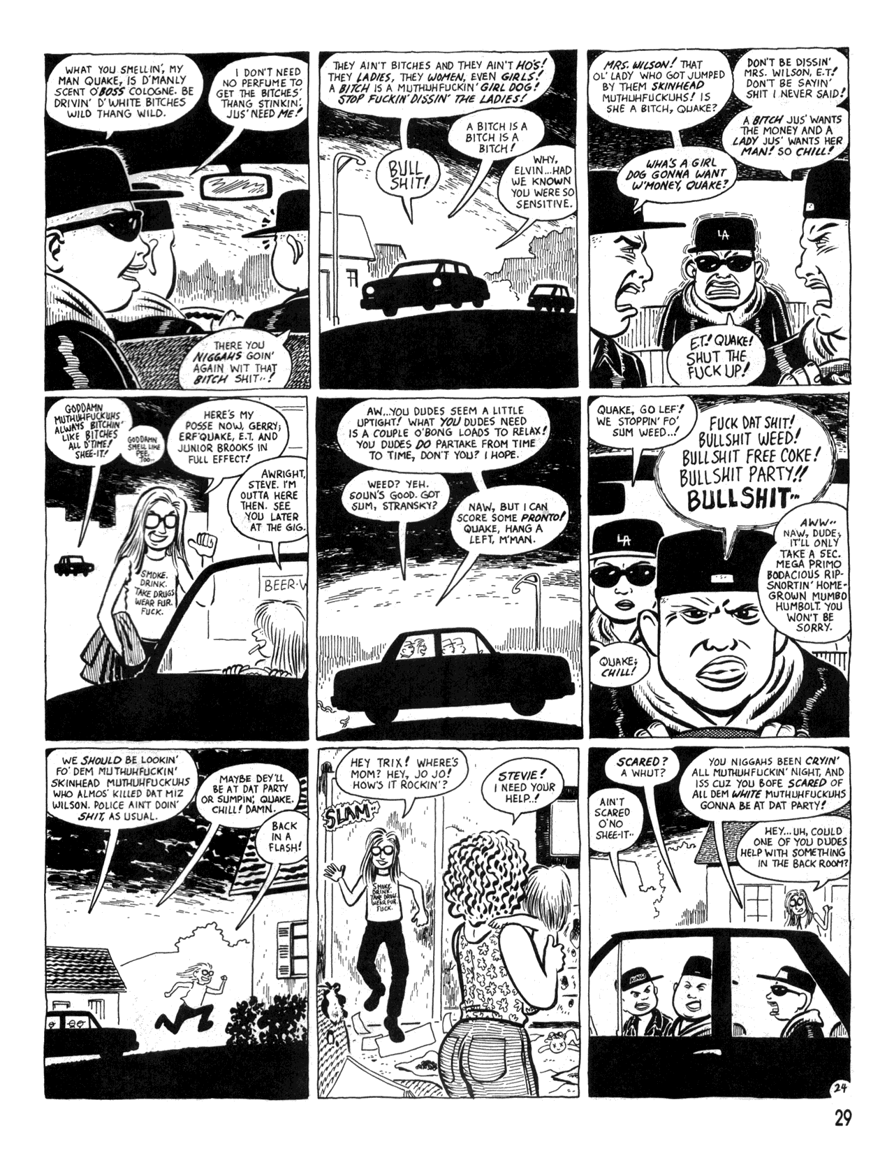 Read online Love and Rockets (1982) comic -  Issue #34 - 31