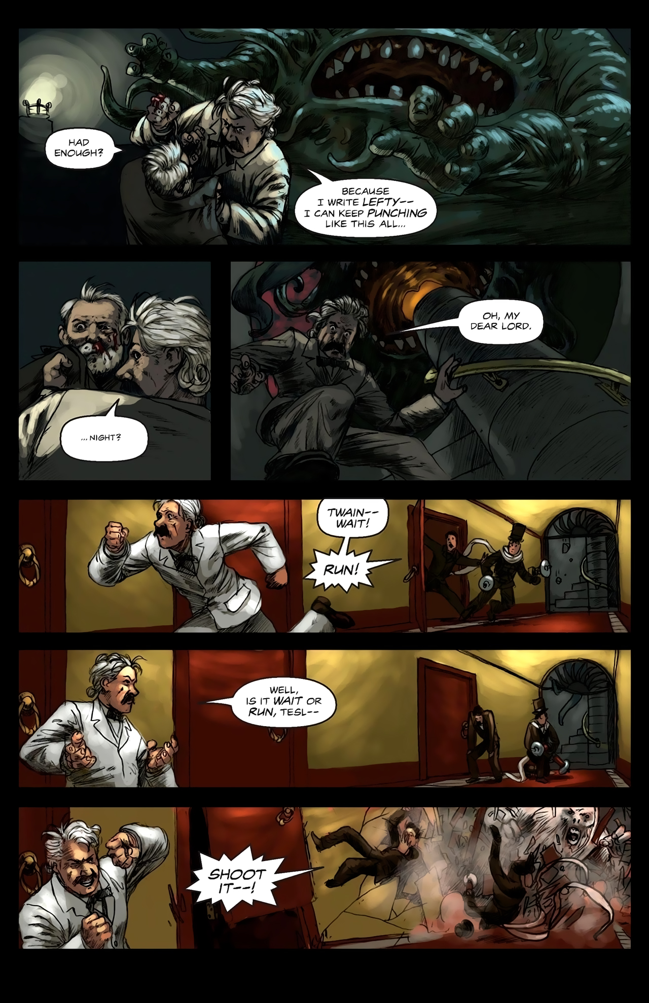 Read online The Five Fists of Science comic -  Issue # TPB - 99