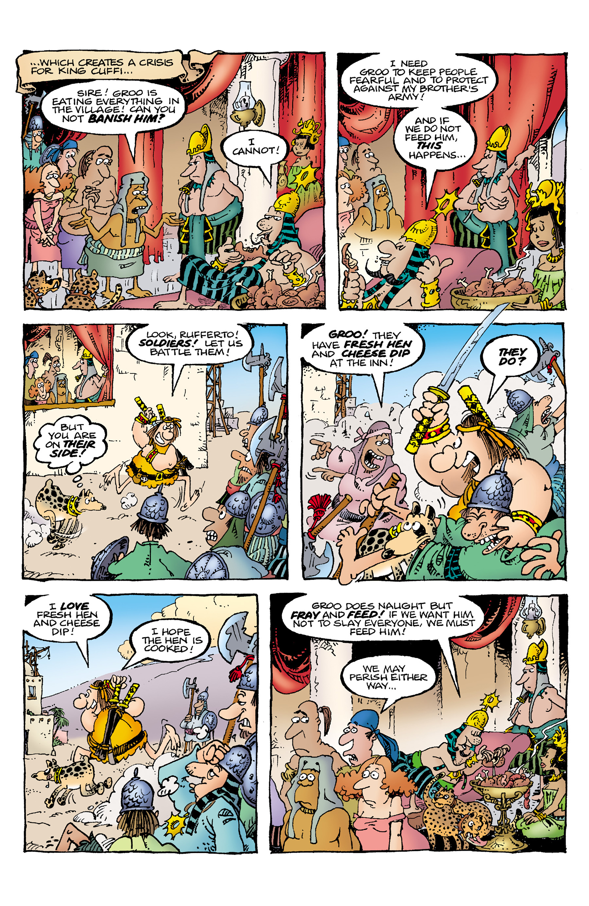 Read online Groo: Fray of the Gods comic -  Issue #4 - 5