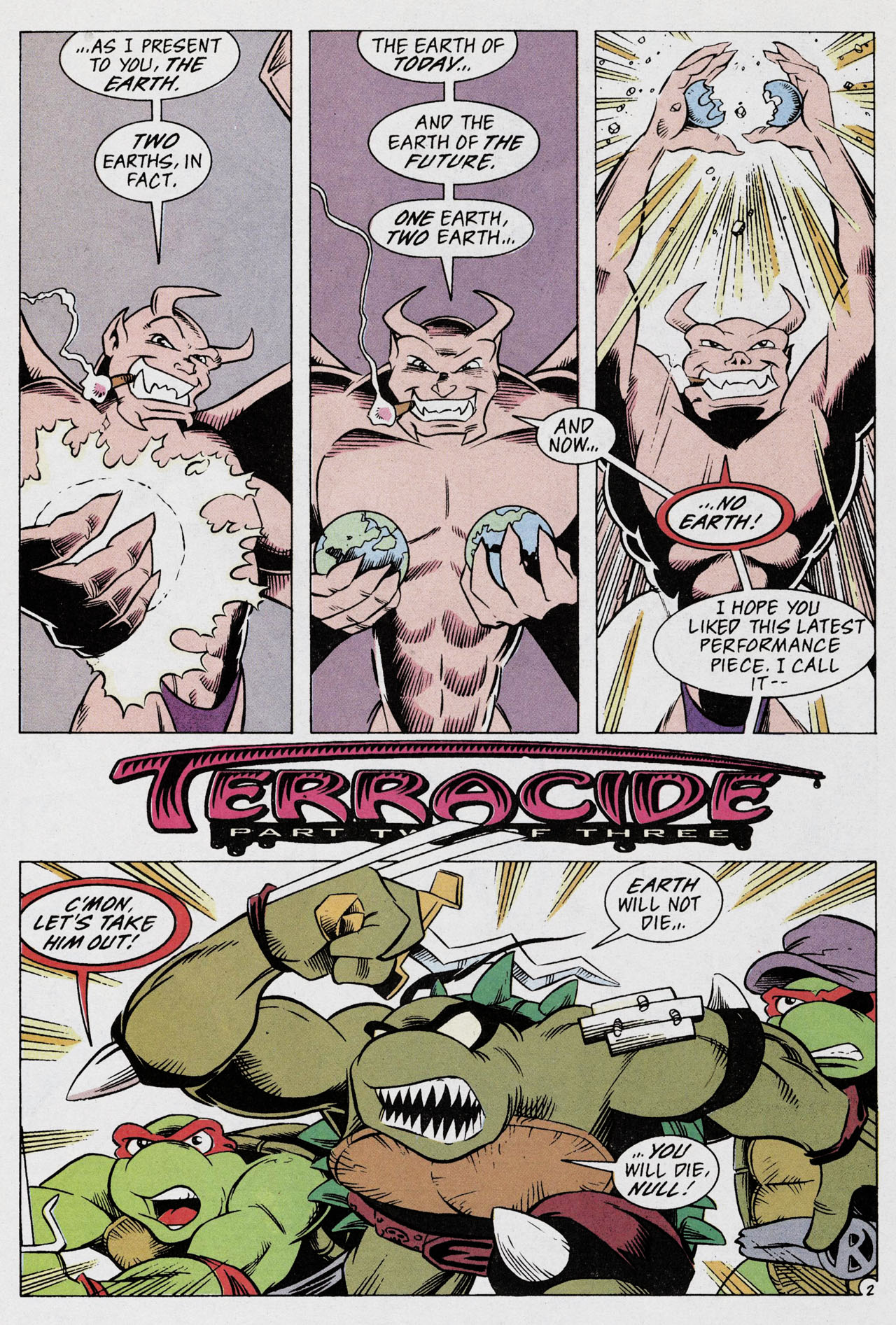 Read online Teenage Mutant Ninja Turtles Adventures (1989) comic -  Issue #56 - 4
