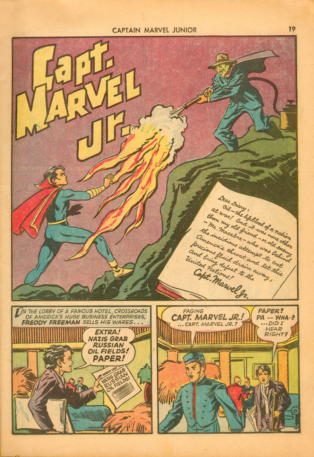 Read online Captain Marvel, Jr. comic -  Issue #2 - 19