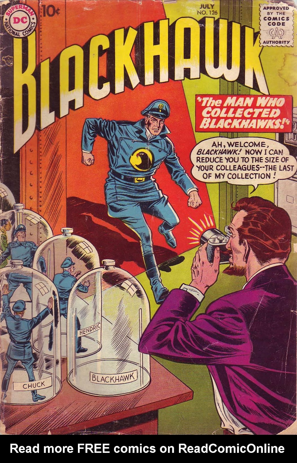 Blackhawk (1957) Issue #126 #19 - English 1