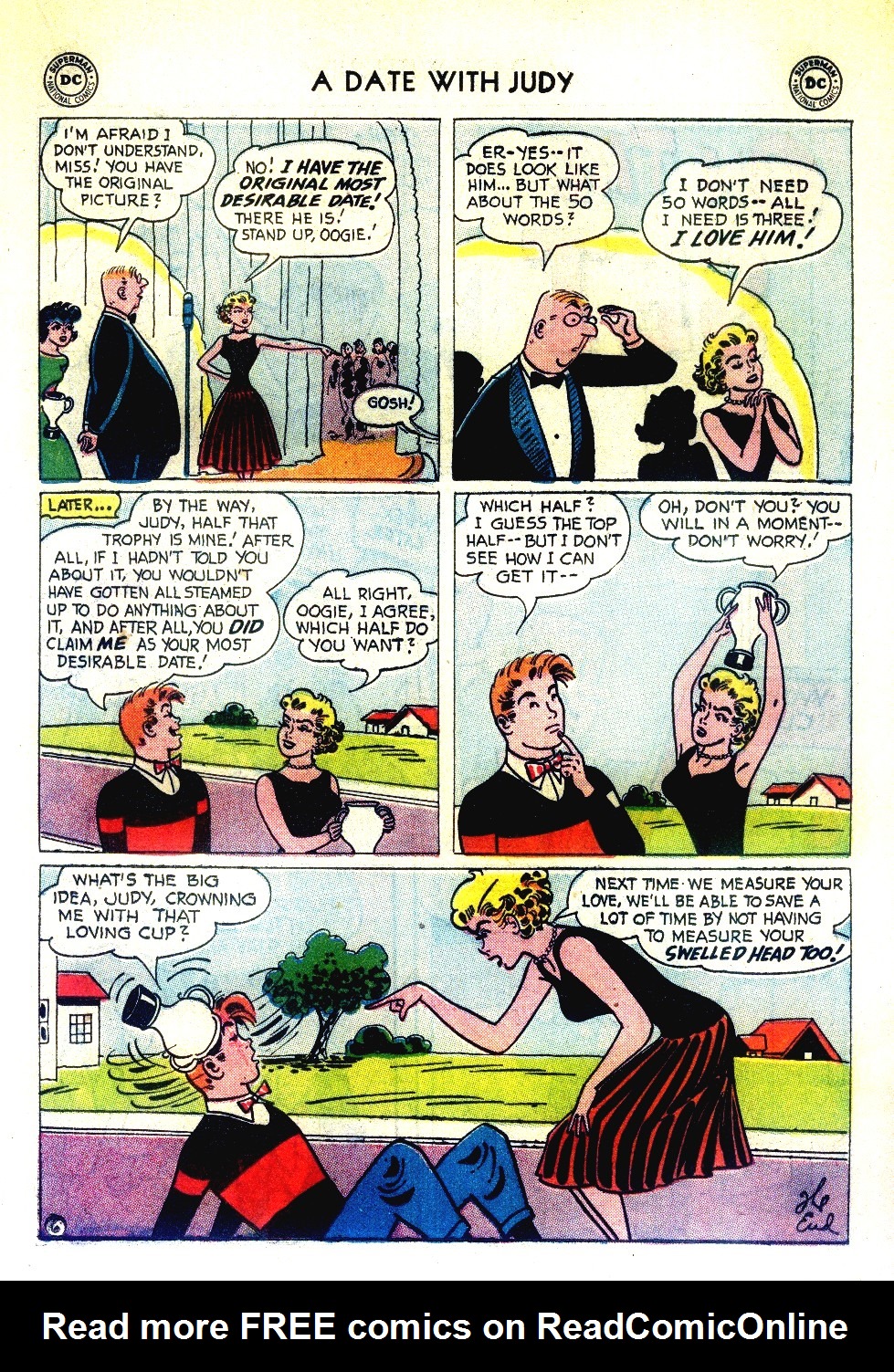 Read online A Date with Judy comic -  Issue #61 - 15