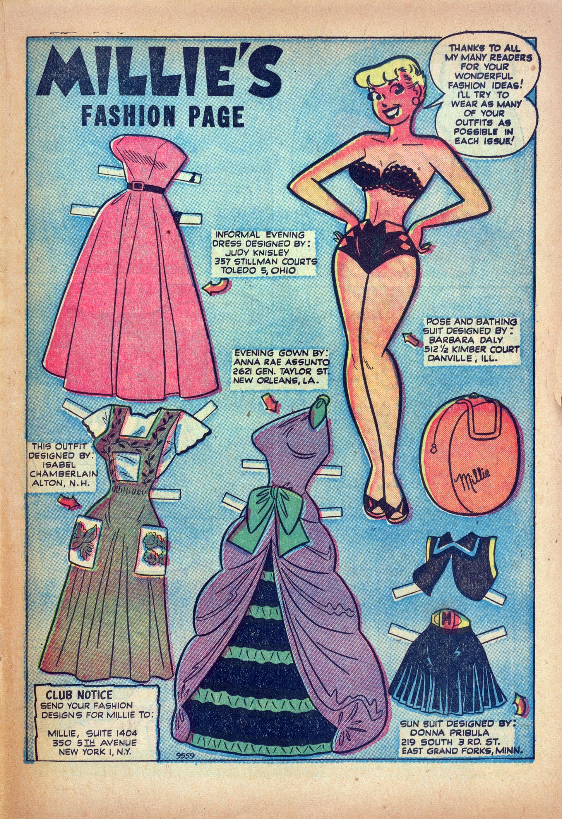 Read online Millie the Model comic -  Issue #33 - 19