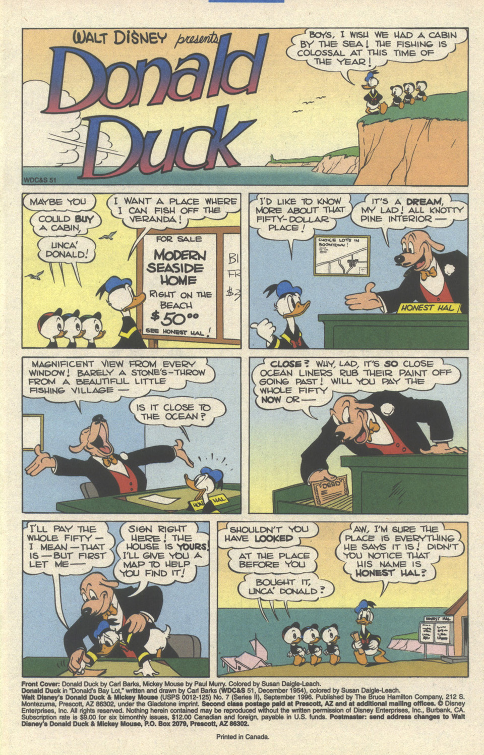 Read online Walt Disney's Donald Duck and Mickey Mouse comic -  Issue #7 - 3