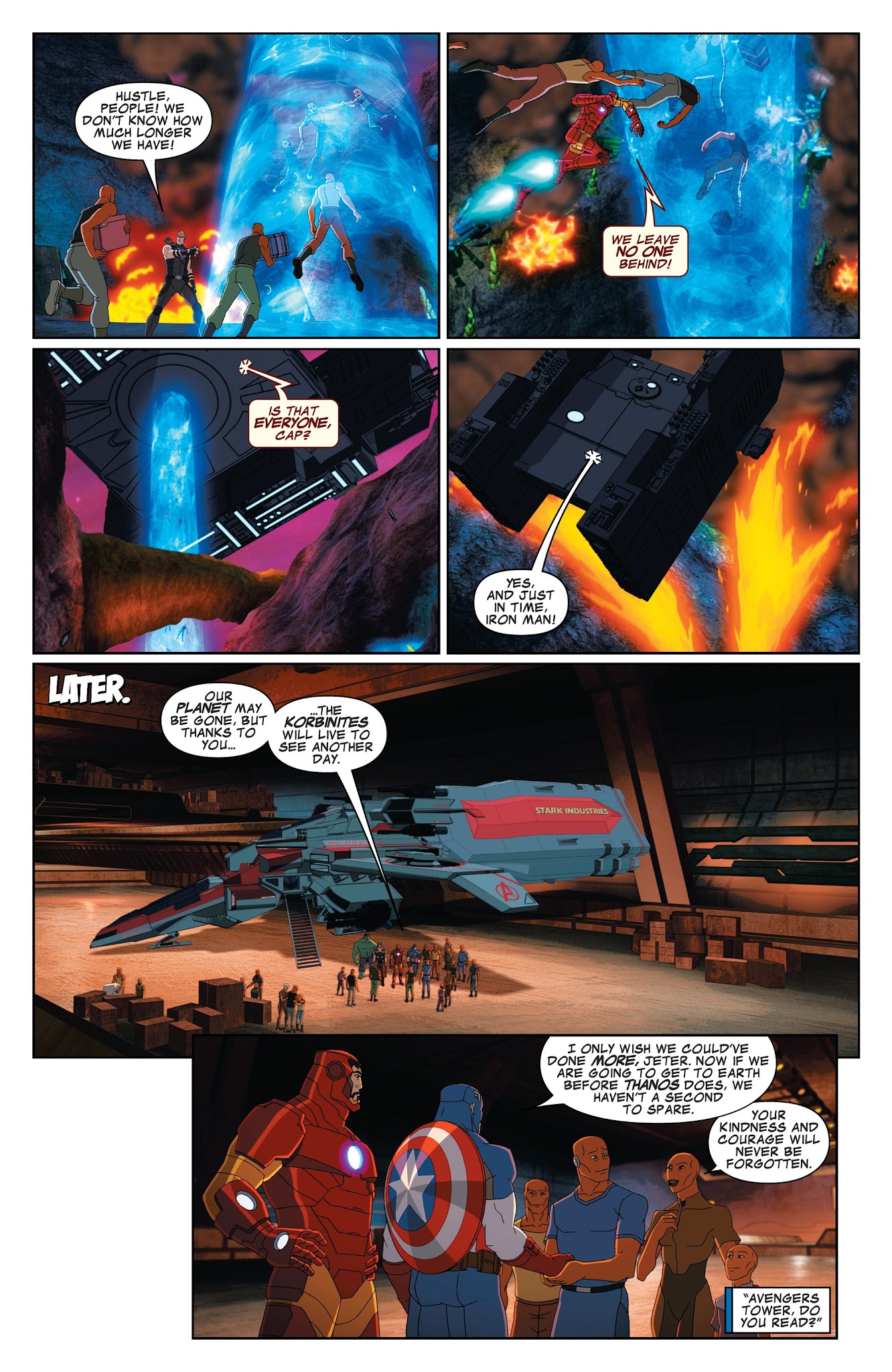 Read online Avengers vs. Thanos (2018) comic -  Issue # TPB - 107