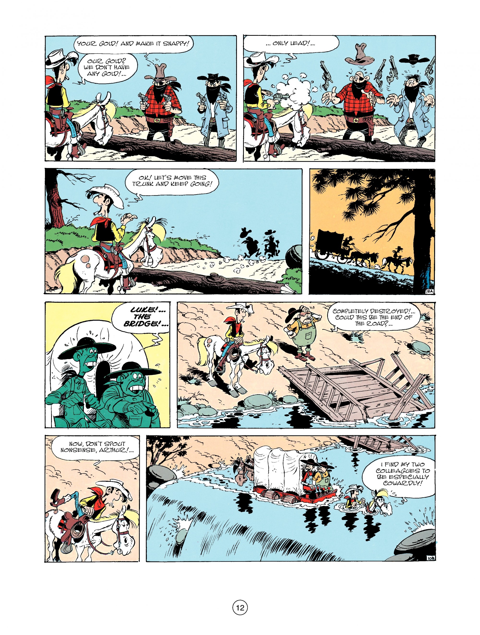 Read online A Lucky Luke Adventure comic -  Issue #33 - 12