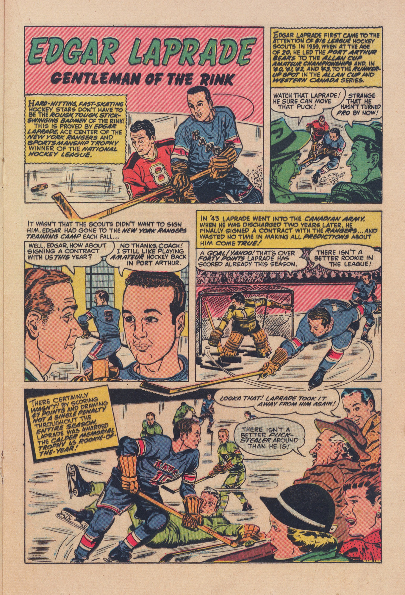 Read online Babe Ruth Sports Comics comic -  Issue #11 - 20