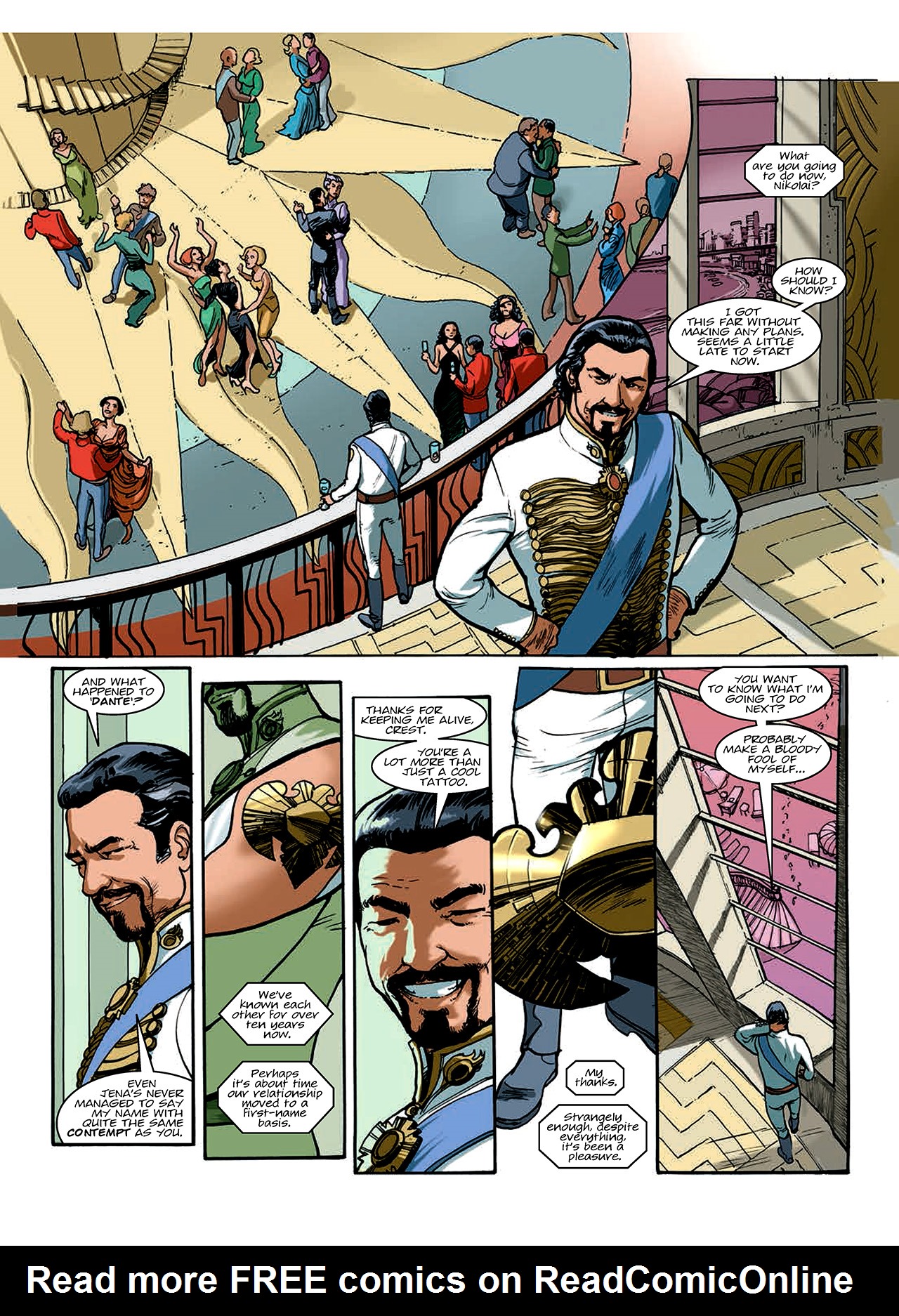 Read online Nikolai Dante comic -  Issue # TPB 10 - 84