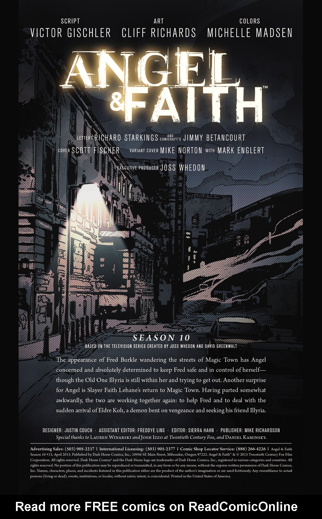 Read online Angel & Faith Season 10 comic -  Issue #13 - 2