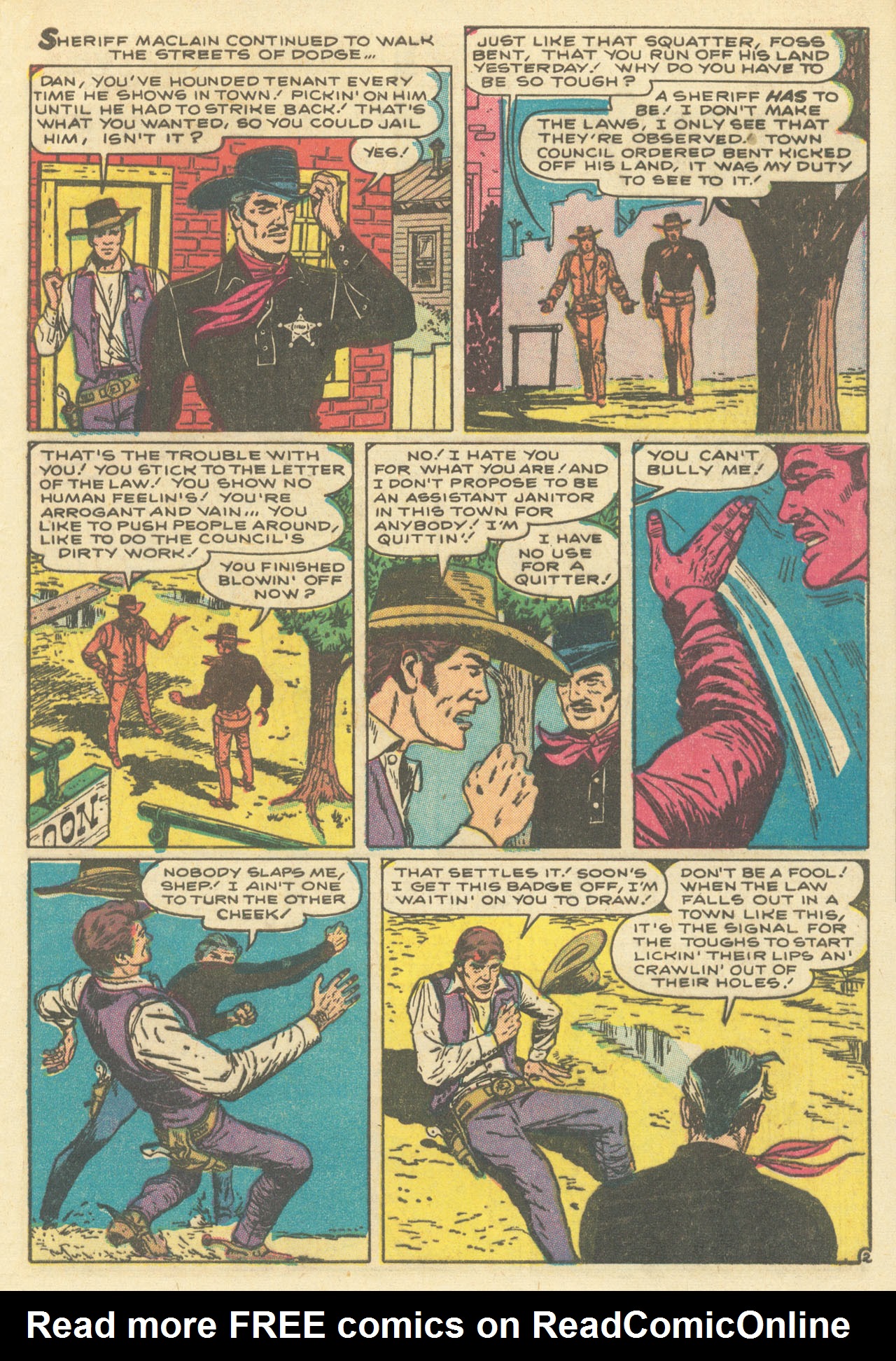 Read online Six-Gun Western comic -  Issue #2 - 29