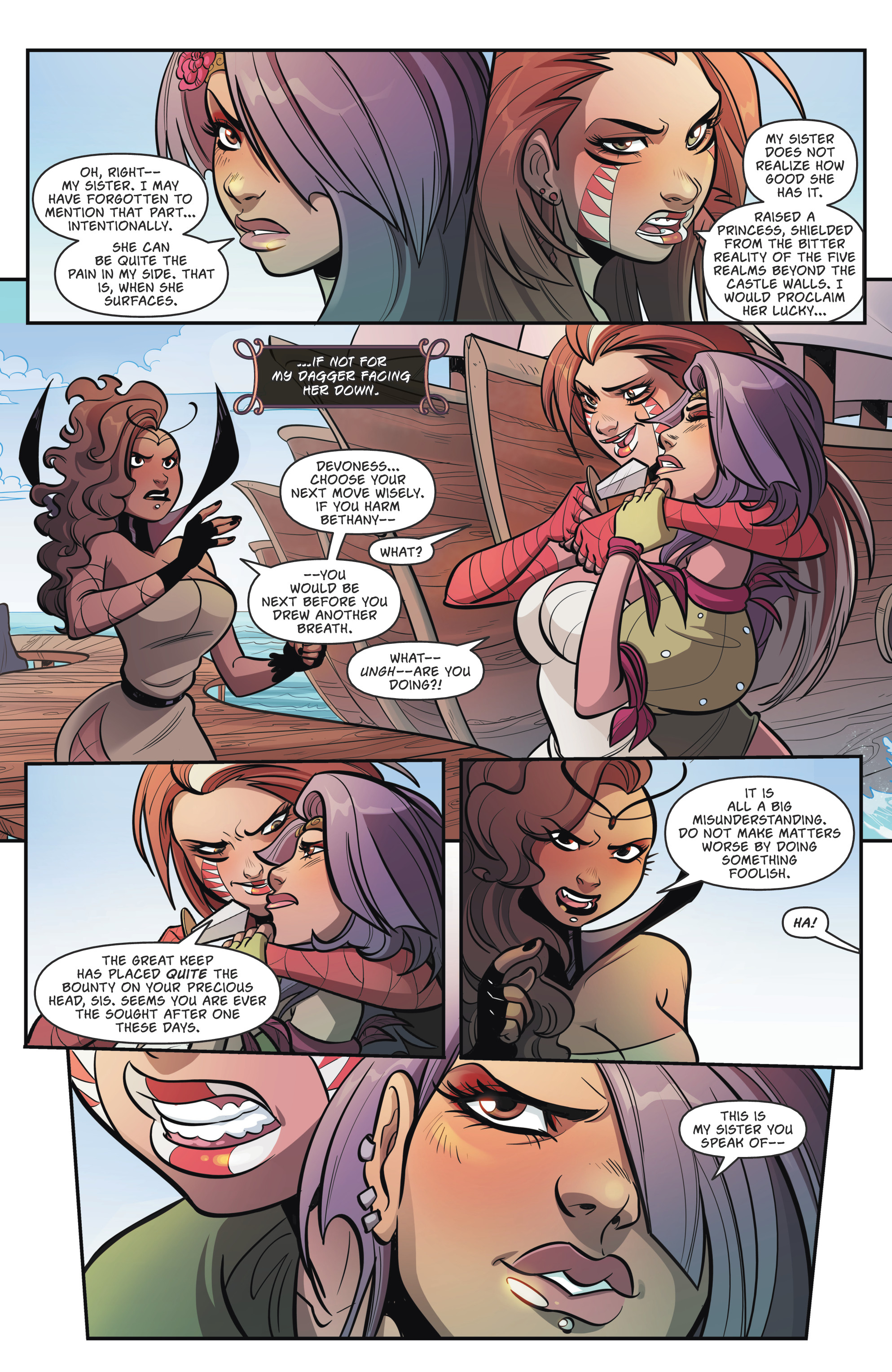Read online Damsels in Excess comic -  Issue #5 - 5