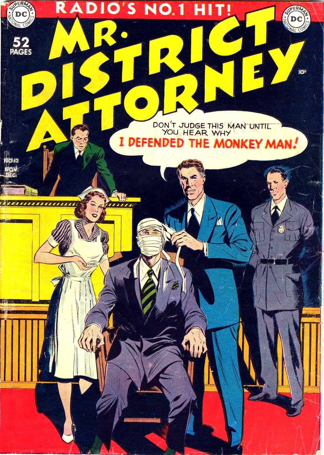 Read online Mr. District Attorney comic -  Issue #12 - 1