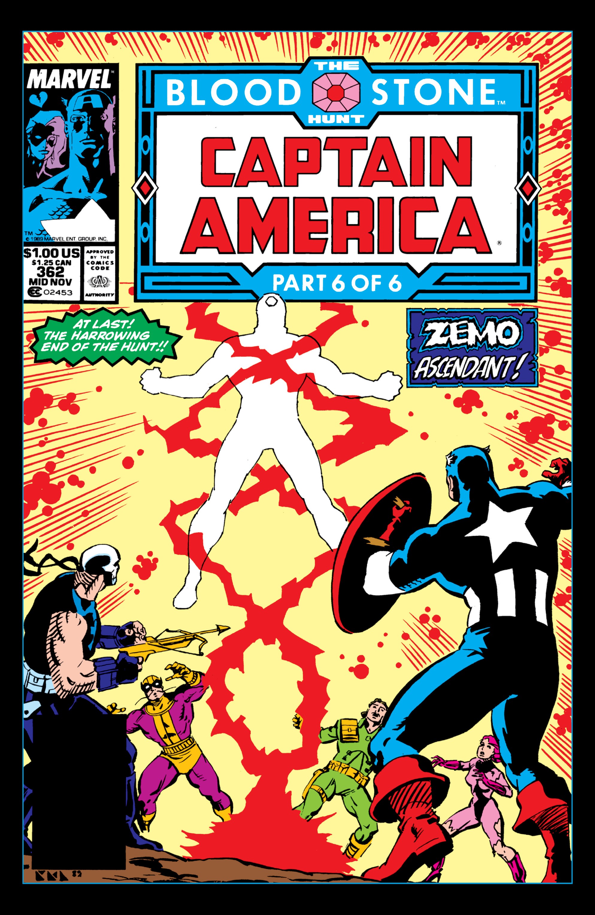 Read online Captain America Epic Collection comic -  Issue # TPB The Bloodstone Hunt (Part 3) - 57