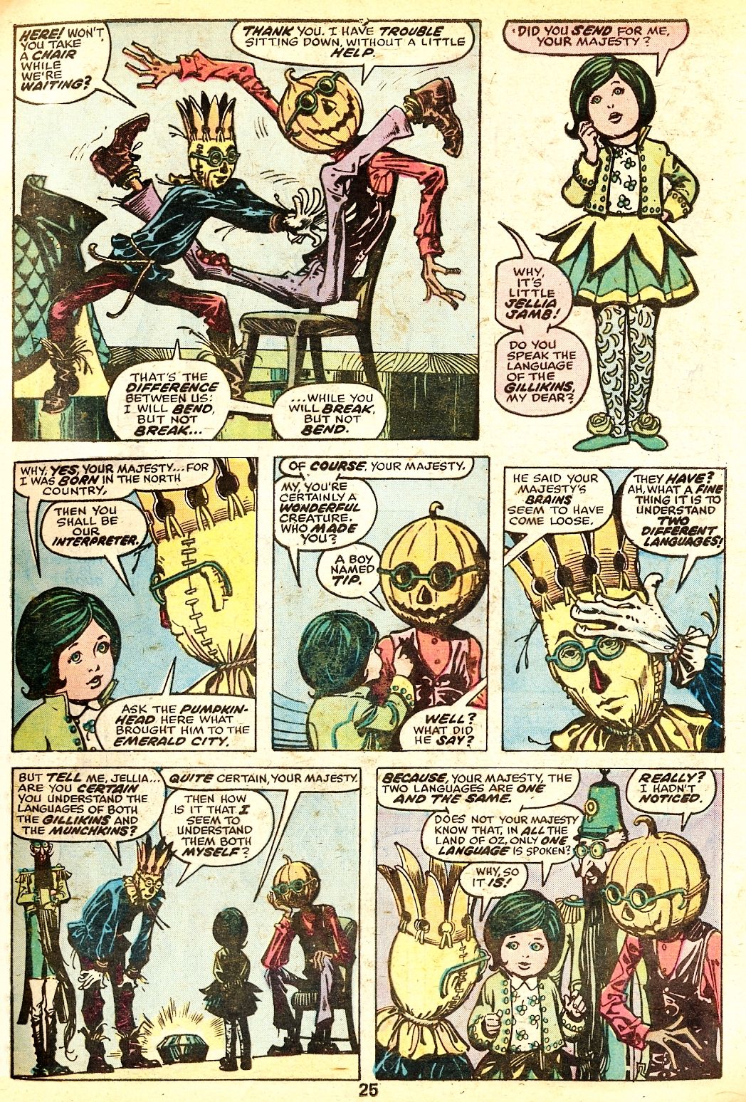 Read online Marvel Treasury of Oz featuring the Marvelous Land of Oz comic -  Issue # Full - 24