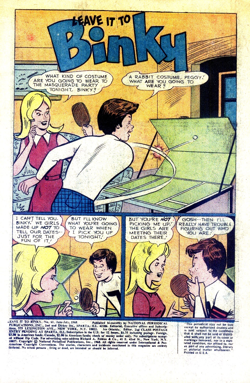 Read online Leave it to Binky comic -  Issue #61 - 3