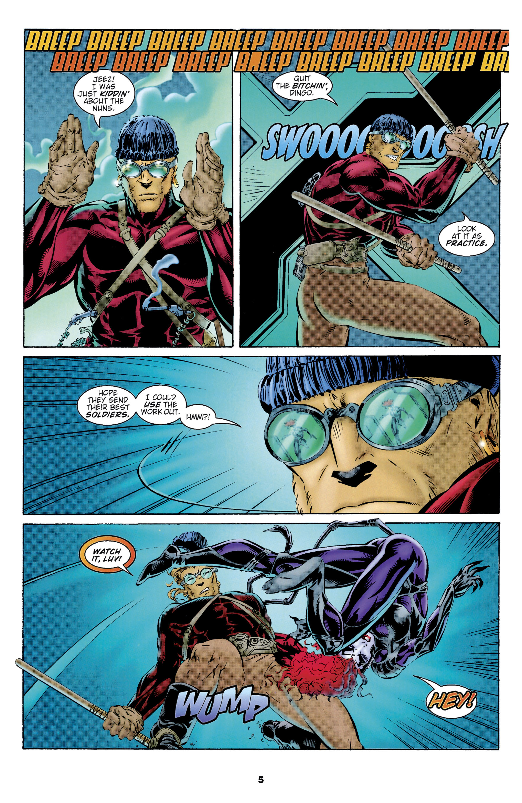 Read online Backlash comic -  Issue #9 - 6