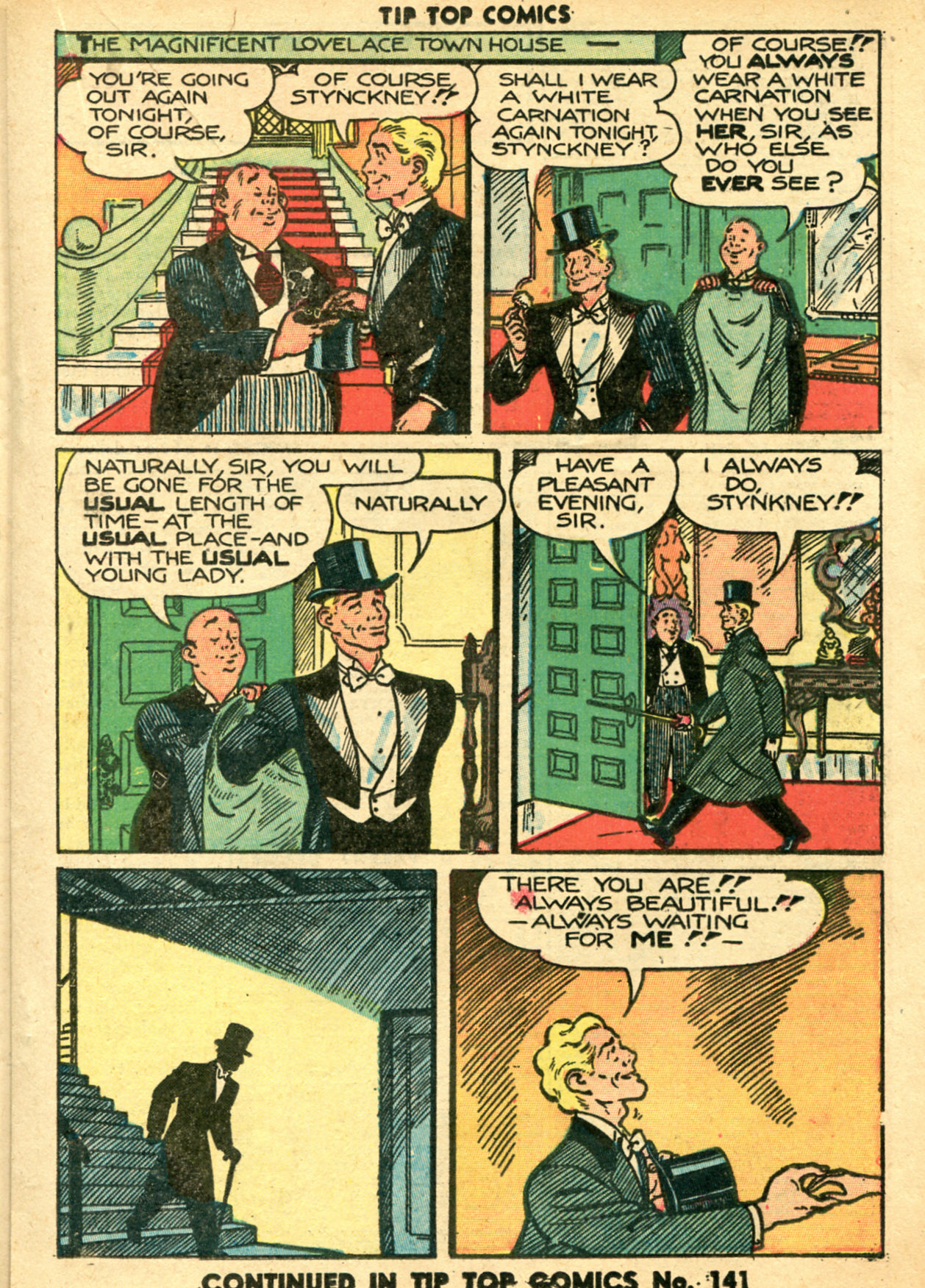 Read online Tip Top Comics comic -  Issue #140 - 25