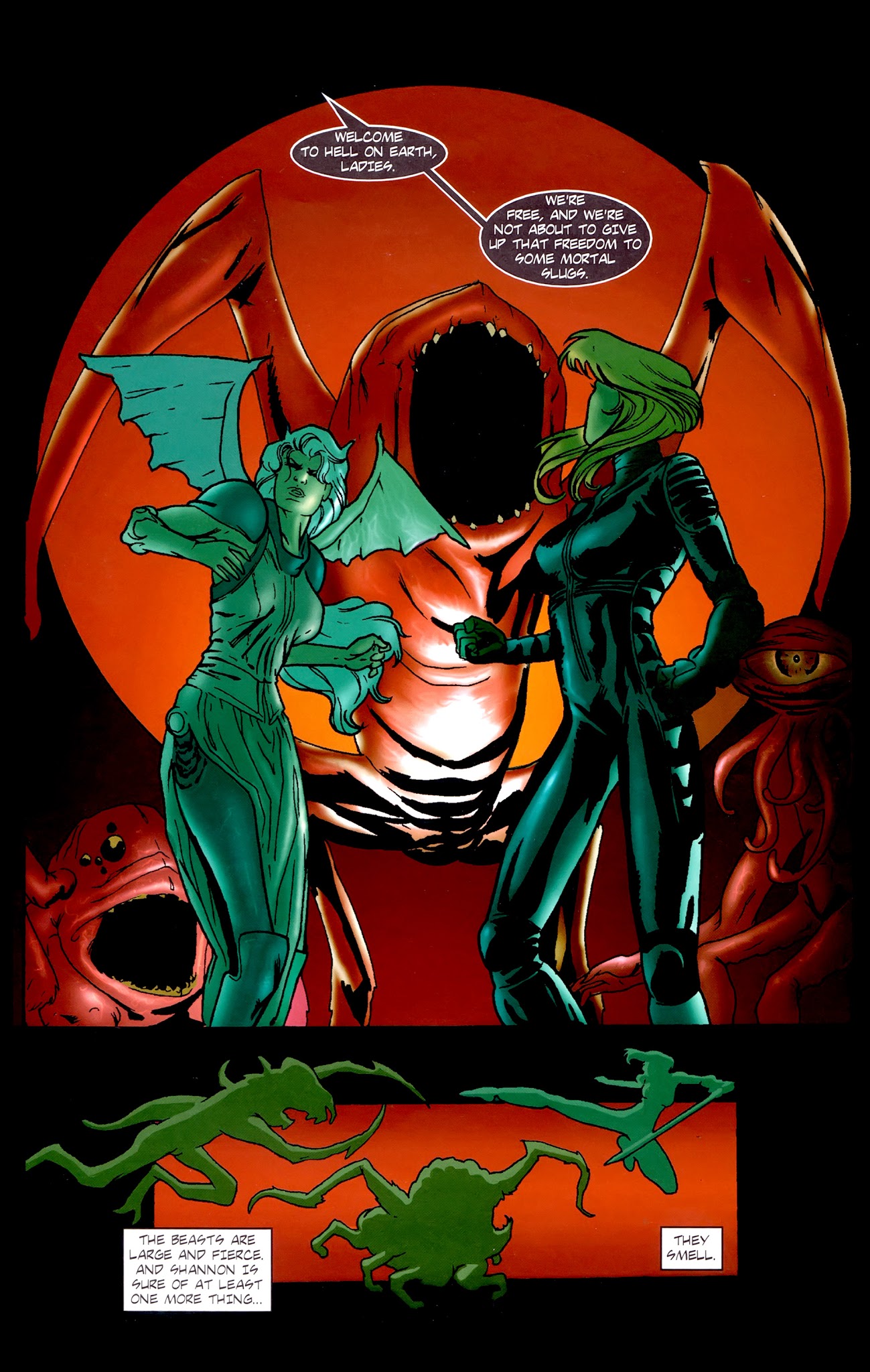 Read online Warrior Nun Areala (1999) comic -  Issue #12 - 8