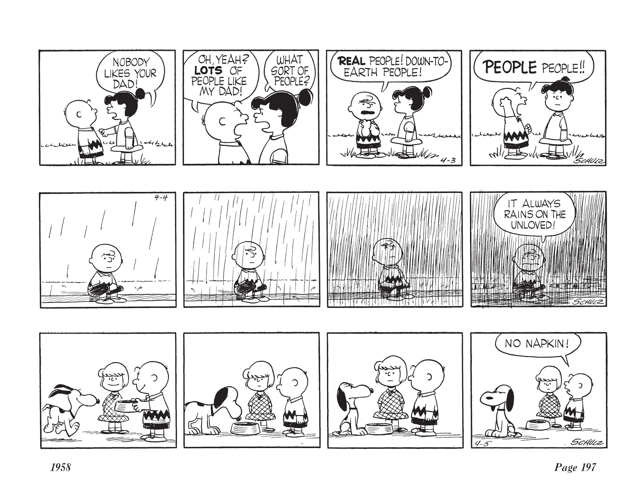 Read online The Complete Peanuts comic -  Issue # TPB 4 - 211