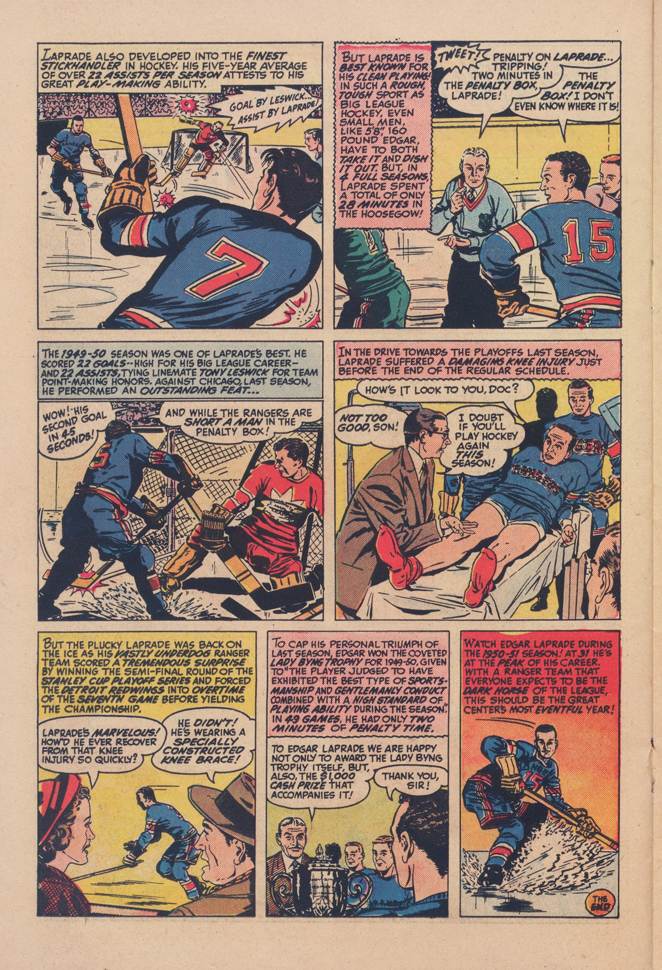 Read online Babe Ruth Sports Comics comic -  Issue #11 - 21