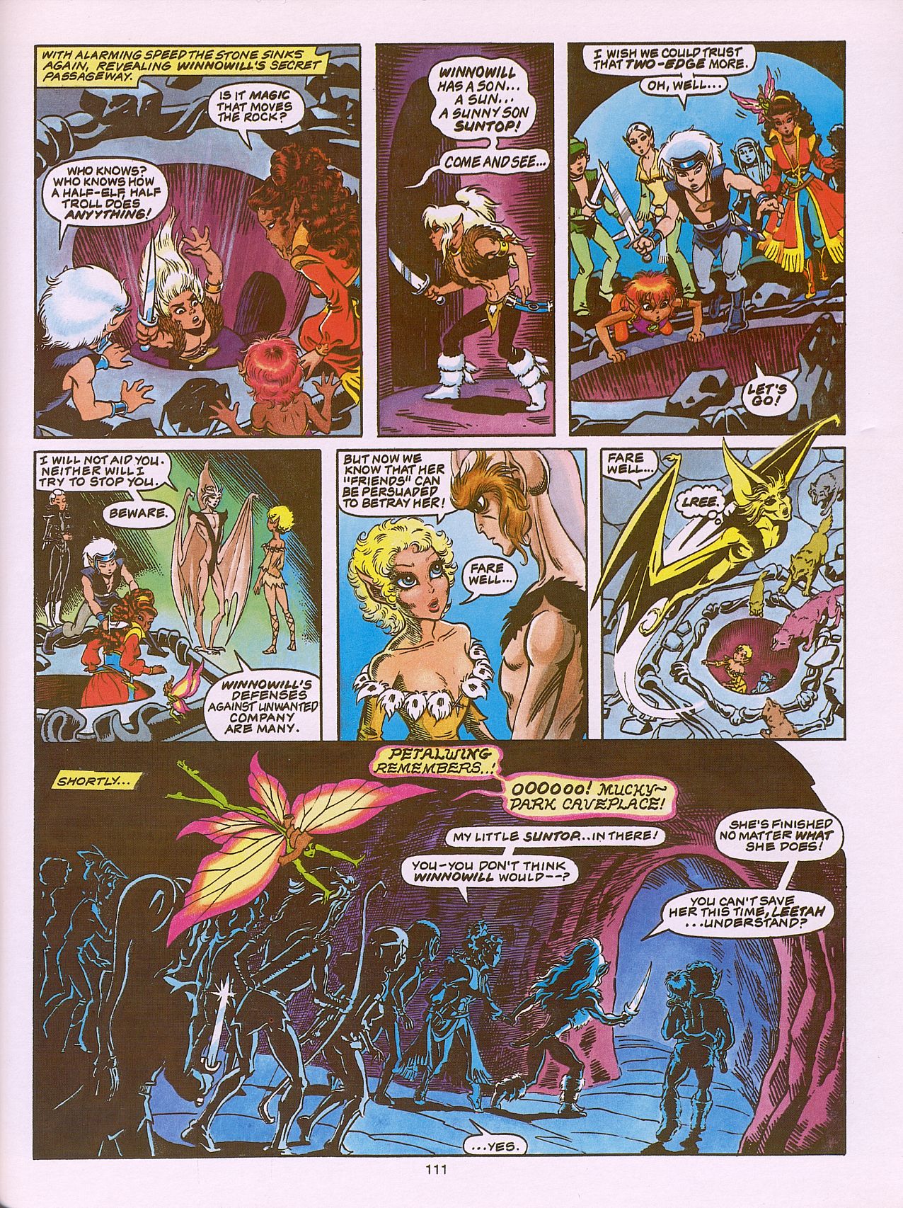 Read online ElfQuest (Starblaze Edition) comic -  Issue # TPB 3 - 116