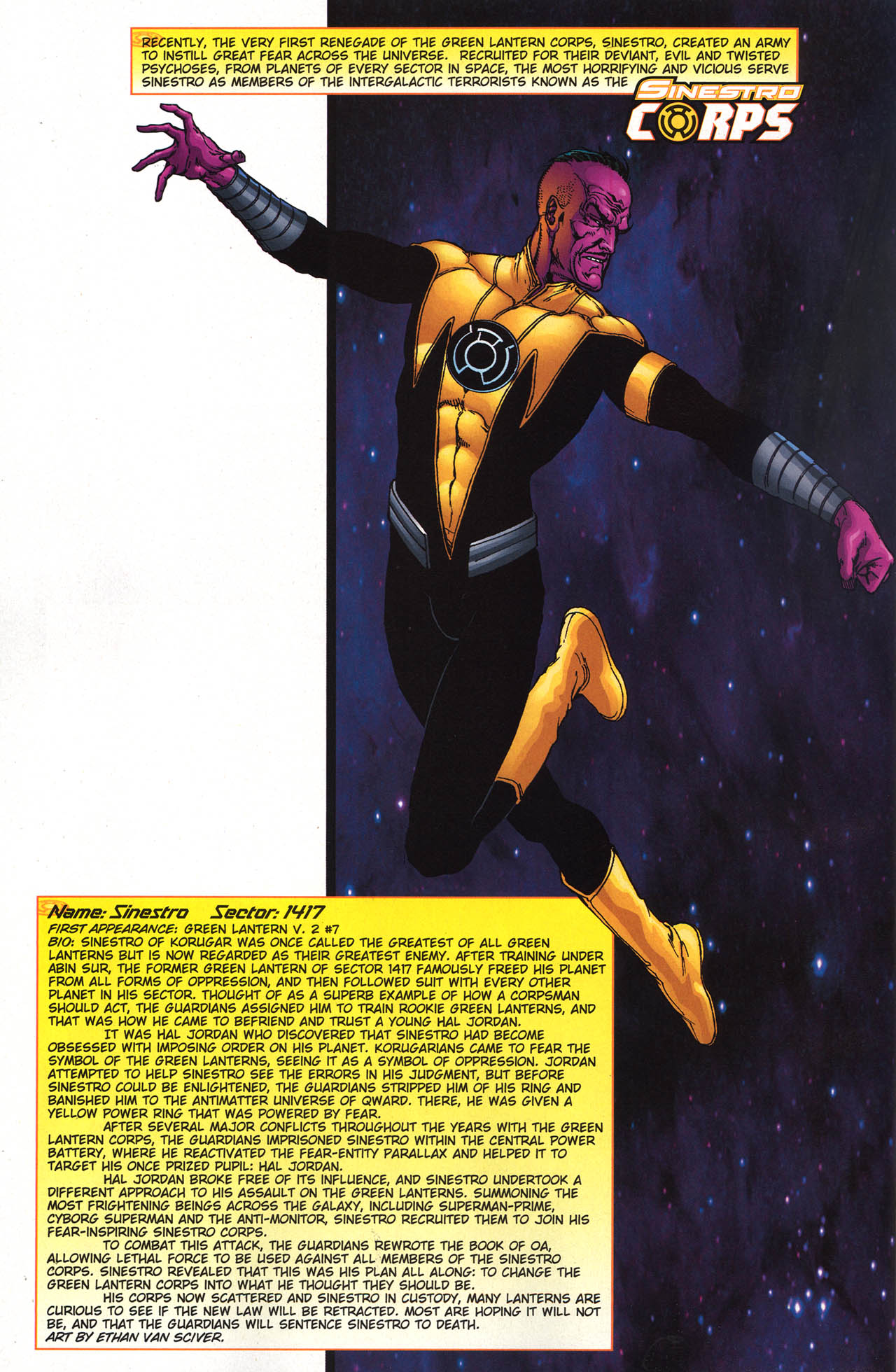 Read online Green Lantern/Sinestro Corps Secret Files comic -  Issue # Full - 52