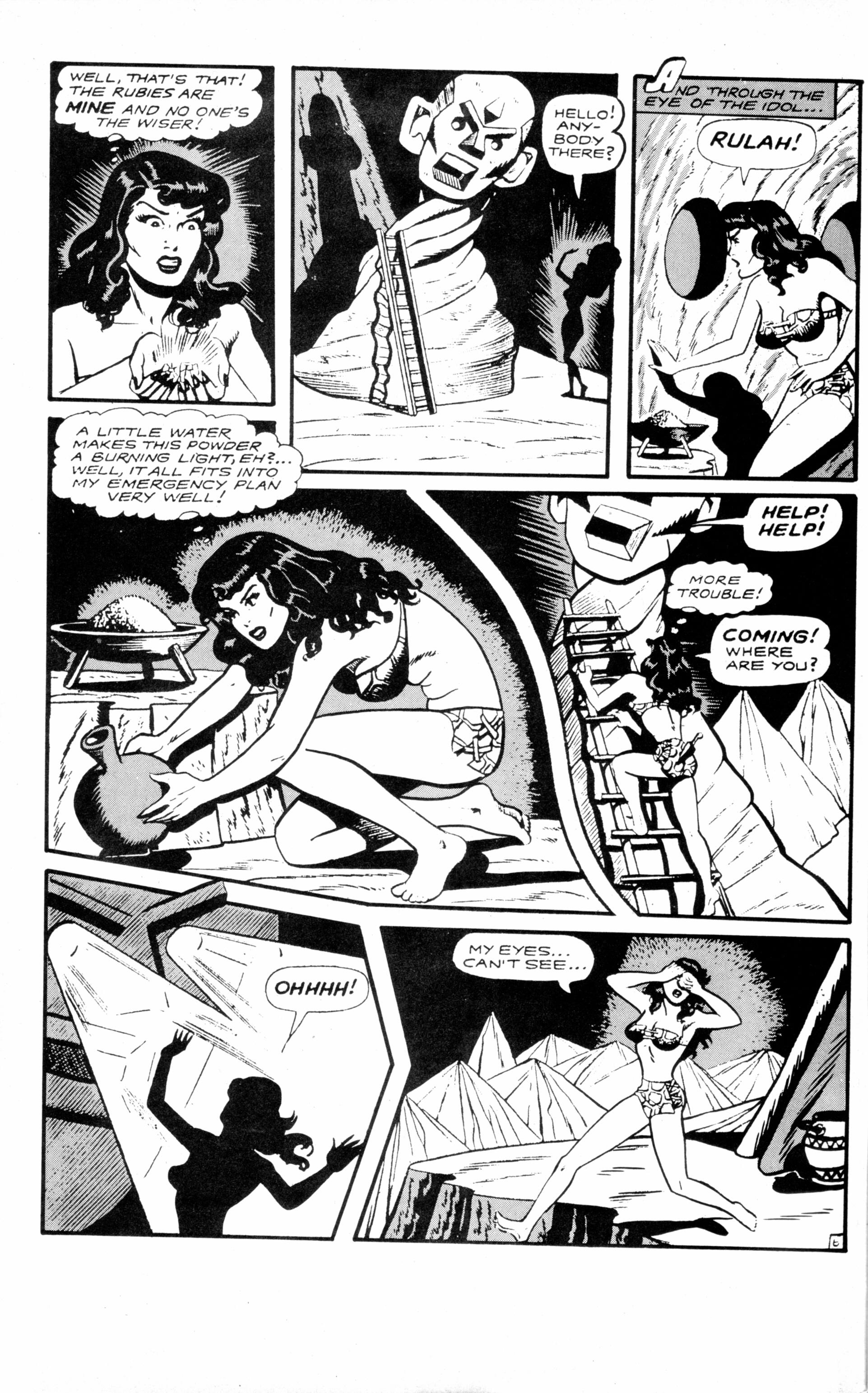 Read online Jungle Girls (1988) comic -  Issue #5 - 8