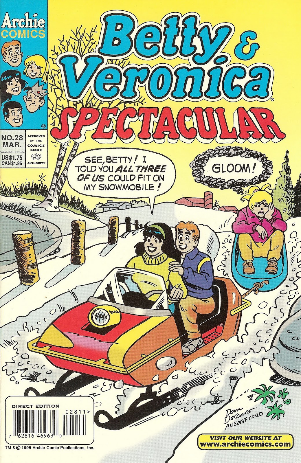 Betty & Veronica Spectacular issue 28 - Page 1