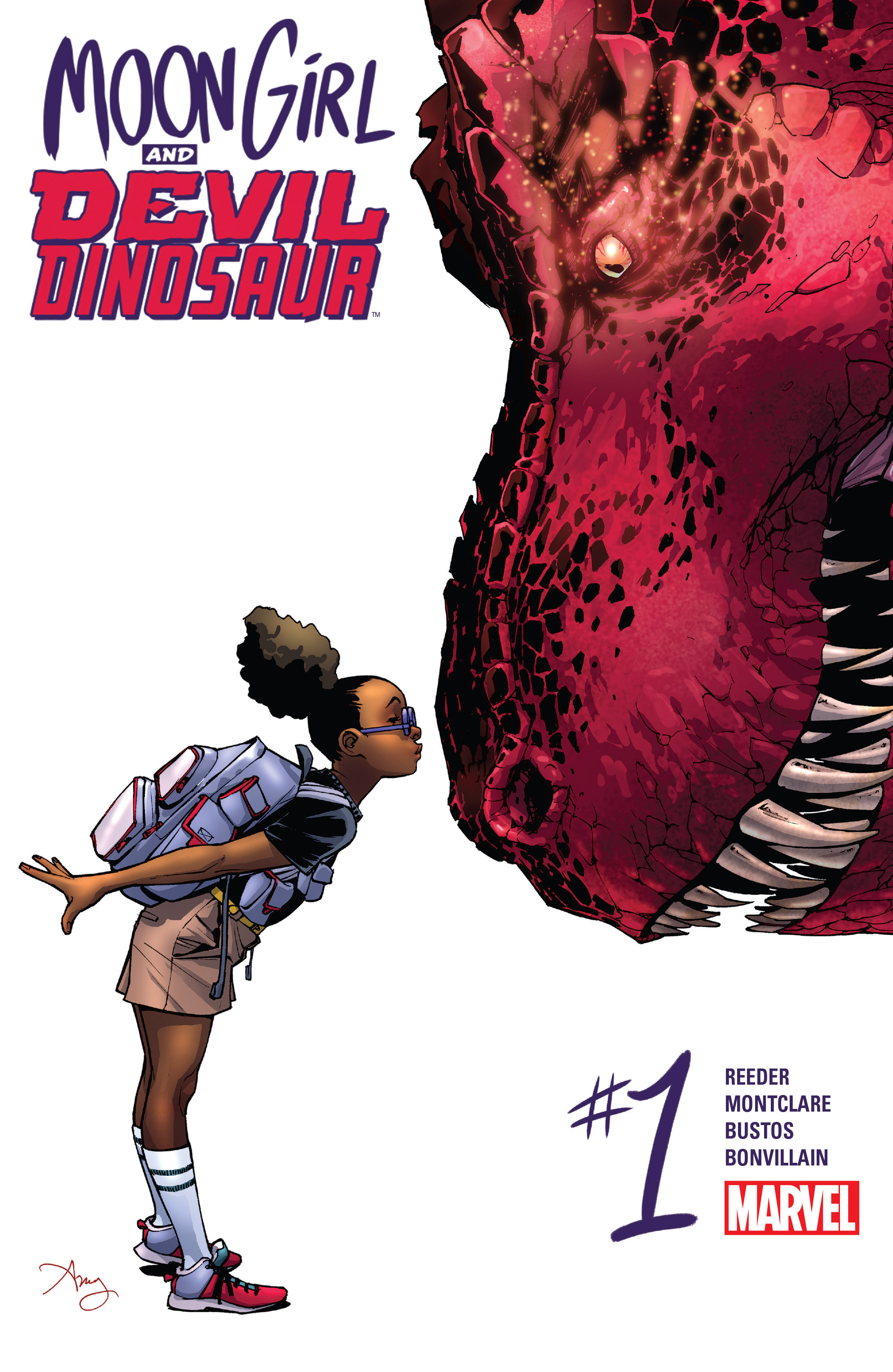 Read online Moon Girl And Devil Dinosaur comic -  Issue #1 - 1