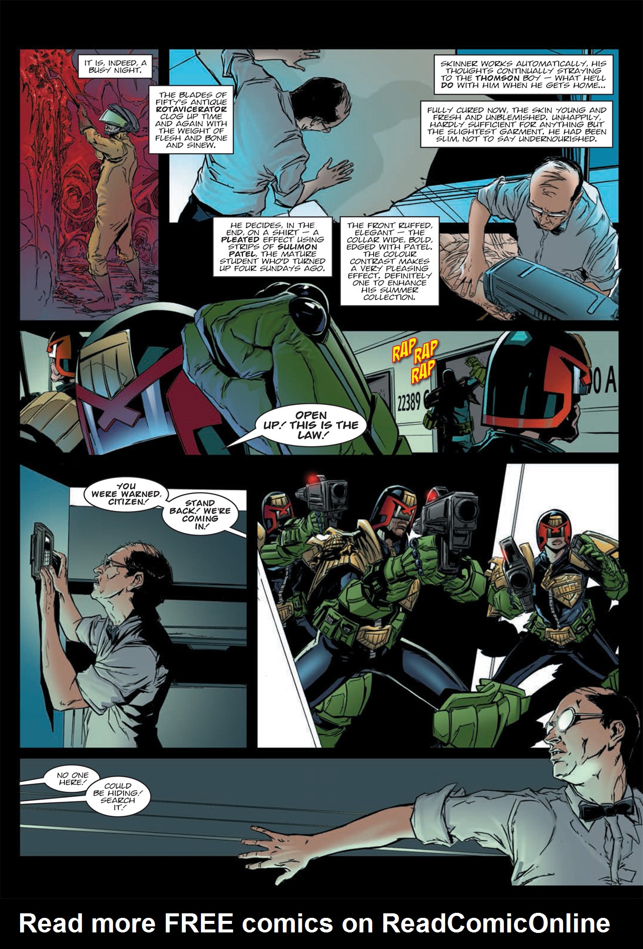Read online Judge Dredd: Day of Chaos - The Fourth Faction comic -  Issue # TPB (Part 1) - 18