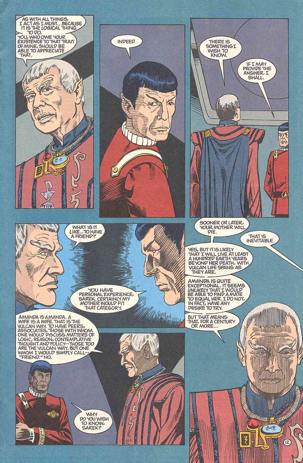 Read online Star Trek (1989) comic -  Issue #10 - 14